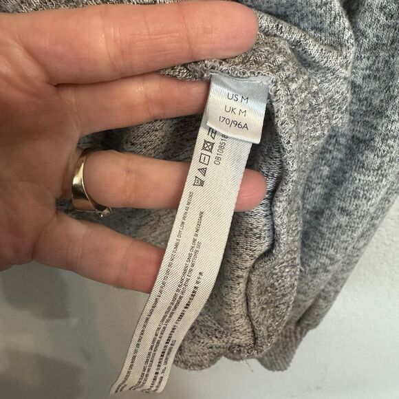 ANTHROPOLOGIE Saturday/Sunday Gray‎ Oversized Sweater Bishop Sleeves Size M - Picture 7 of 12